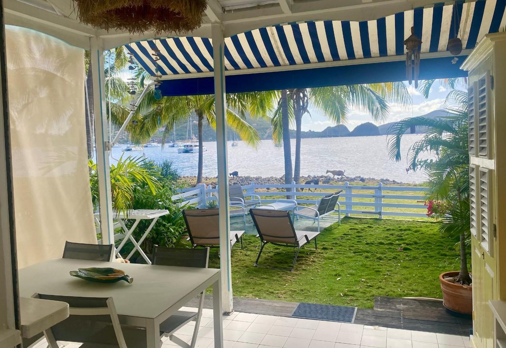 Bungalow Anolis Face A La Mer A 2 Min De La Plage. Terre-De-Haut Exterior photo